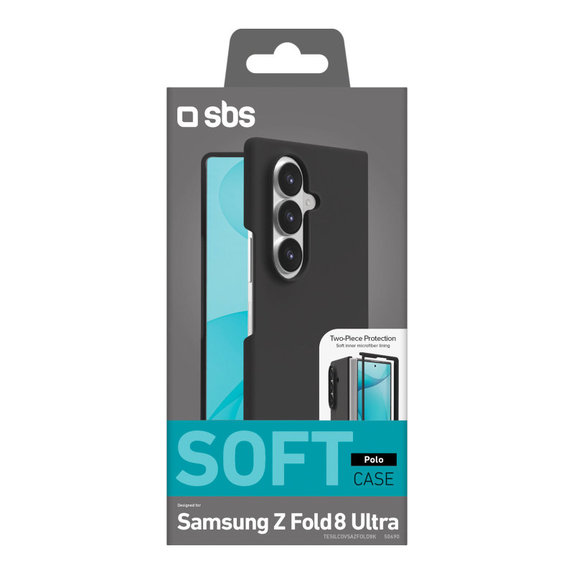 Husă Instinct pentru Samsung Galaxy Z Fold8 Ultra, Neagră, SBS