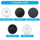 Set de piese de schimb pentru Xiaomi Roborock S5 Max, S6, S6 MaxV, S6 Pure, Xiaowa E3 (2x Perie principală, 4x Filter, 4x Perie laterală – neagră)
