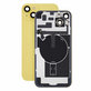 Sticlă carcasă spate pentru iPhone 14 Plus, Yellow, Pulled A