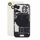 Sticlă carcasă spate pentru iPhone 15, Yellow, Pulled A