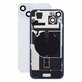 Sticlă carcasă spate pentru iPhone 15 Plus, Black, Pulled A
