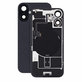 Sticlă carcasă spate pentru iPhone 16, Black, Pulled A
