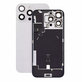 Sticlă carcasă spate pentru iPhone 16 Pro Max, White Titanium, Pulled A