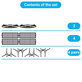 Set de piese de schimb pentru iRobot Roomba Combo 1138, Ecovacs Deebot Ozmo 930 (2x Perii principale, 4x Filtre, 4 perechi de perii laterale)