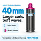 Accesoriu scurt pentru bucle pentru Dyson Airwrap HS01, HS05, 40 mm, Nickel / Fuchsia