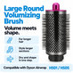 Perie rotundă mare pentru volum pentru Dyson Airwrap HS01, HS05, Iron / Fuchsia