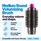 Perie rotundă medie pentru volum pentru Dyson Airwrap HS01, HS05, Iron / Fuchsia