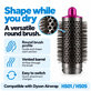 Perie rotundă medie pentru volum pentru Dyson Airwrap HS01, HS05, Iron / Fuchsia