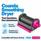 Accesoriu Coanda pentru netezire și uscare pentru Dyson Airwrap HS05, Iron / Fuchsia