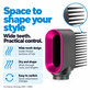 Pieptene cu dinți rari pentru Dyson Airwrap HS01, HS05, Iron / Fuchsia