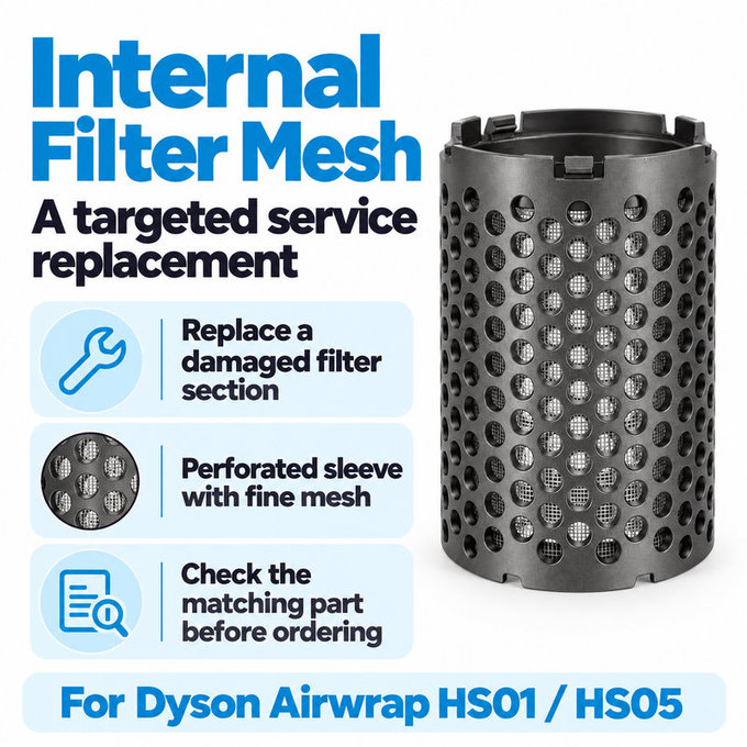 Plasă internă a filtrului pentru Dyson Airwrap HS01, HS05