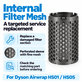 Plasă internă a filtrului pentru Dyson Airwrap HS01, HS05