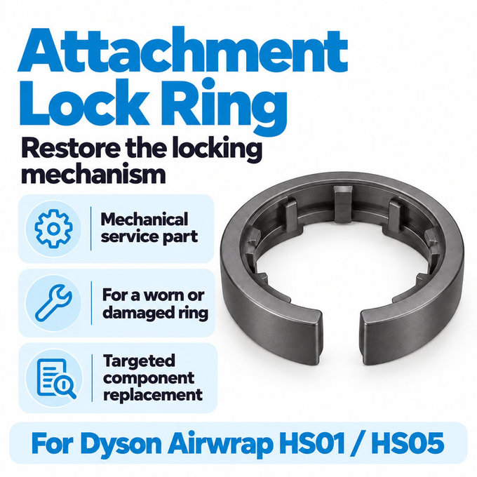 Inel de blocare a accesoriului pentru Dyson Airwrap HS01, HS05