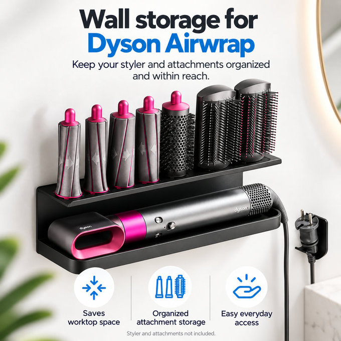 Suport de perete pentru Dyson Airwrap