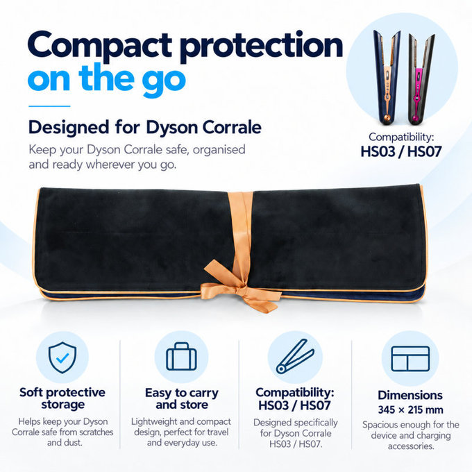 Husă de călătorie pentru Dyson Corrale HS03, HS07