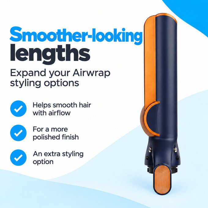 Accesoriu pentru îndreptarea părului pentru Dyson Airwrap HS01, HS05, HS08