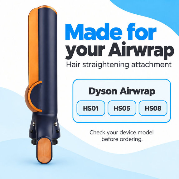 Accesoriu pentru îndreptarea părului pentru Dyson Airwrap HS01, HS05, HS08