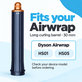 Accesoriu lung pentru bucle pentru Dyson Airwrap HS01, HS05, 30 mm, Prussian Blue / Rich Copper