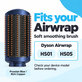 Perie moale pentru netezire pentru Dyson Airwrap HS01, HS05, Prussian Blue / Rich Copper