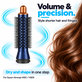 Perie rotundă mică pentru volum pentru Dyson Airwrap HS01, HS05, Prussian Blue / Rich Copper