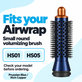 Perie rotundă mică pentru volum pentru Dyson Airwrap HS01, HS05, Prussian Blue / Rich Copper