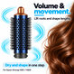 Perie rotundă medie pentru volum pentru Dyson Airwrap HS01, HS05, Prussian Blue / Rich Copper