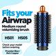 Perie rotundă medie pentru volum pentru Dyson Airwrap HS01, HS05, Prussian Blue / Rich Copper