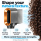 Pieptene cu dinți rari pentru Dyson Airwrap HS01, HS05, Nickel / Copper