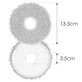 Mop, 2 buc., Antibacterian pentru Ecovacs Deebot T-series, X-series