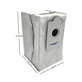 Sac de praf, 3 buc., Carbon activ pentru Ecovacs Deebot X2-series, X5-series