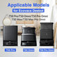 Filtru HEPA, 2 buc. pentru Ecovacs Deebot T50 Omni, T50 Pro Omni, T50 Max, T50 Max Pro Omni
