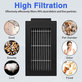 Filtru HEPA, 2 buc. pentru Ecovacs Deebot T50 Omni, T50 Pro Omni, T50 Max, T50 Max Pro Omni
