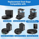 Sac de praf, 4 buc. pentru iRobot Roomba Max 705, Plus 504, 505