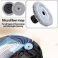 Lavetă laterală pentru mop, 2 buc. pentru Xiaomi Roborock Saros 10
