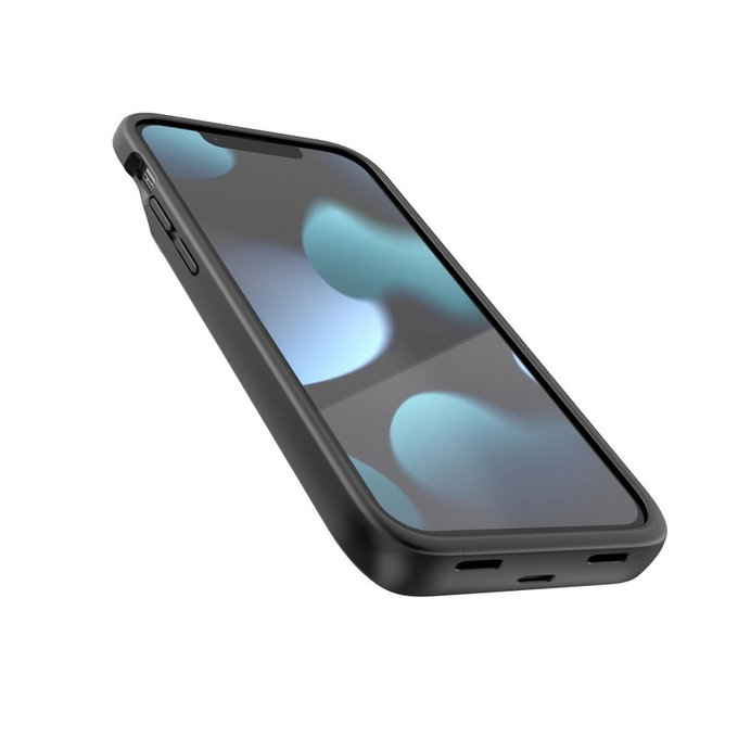 Power bank Powercase 4700mAh pentru iPhone 12 Mini / 13 Mini, neagră, Tech-Protect