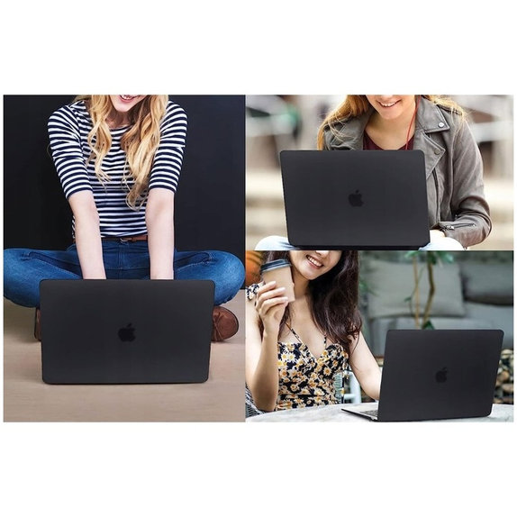 Husă Smartshell pentru MacBook Pro 16 M1-M5 / M5 Pro / M5 Pro Max 2021-2026, Matte Black, Tech-Protect
