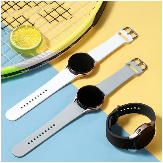 Curea Iconband pentru Samsung Watch 4 / 5 / 5 Pro / 6 / 7 / FE, bordo, Tech-Protect