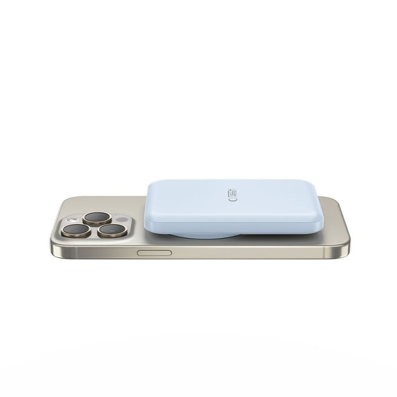 Power bank PB10 Lifemag MagSafe 5000mAh, albastră, Tech-Protect