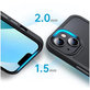 Husă MagMat MagSafe pentru iPhone 13 Mini, Matte Black, Tech-Protect