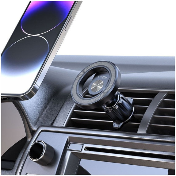 Suport auto N53 Magnetic MagSafe Vent, neagră, Tech-Protect