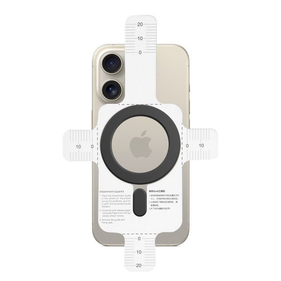 Inel magnetic MagSafe MagMat MagSafe, neagră, Tech-Protect