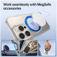 Inel magnetic MagSafe MagMat MagSafe, neagră, Tech-Protect