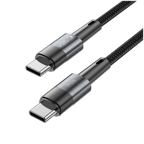 Cablu Ultraboost USB-C Cable PD 60W / 3A 25CM, gri, Tech-Protect