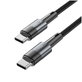 Cablu Ultraboost USB-C Cable PD 60W / 3A 25CM, gri, Tech-Protect