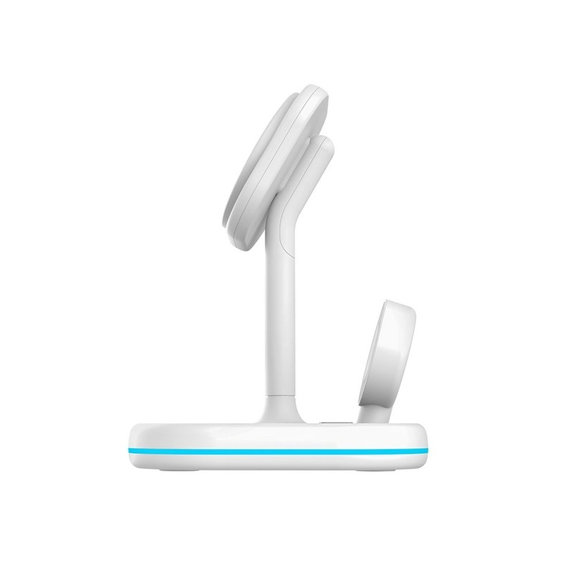 Încărcător wireless QI15W-A27 3IN1 Magnetic MagSafe, albă, Tech-Protect