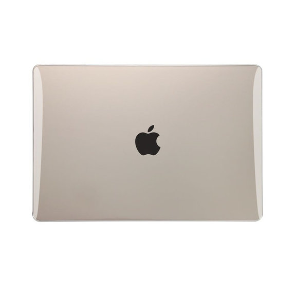 Husă Smartshell pentru MacBook Air 15 M2-M5 2023-2026, Crystal Clear, Tech-Protect