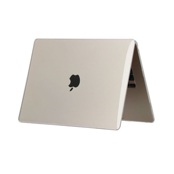 Husă Smartshell pentru MacBook Air 15 M2-M5 2023-2026, Crystal Clear, Tech-Protect