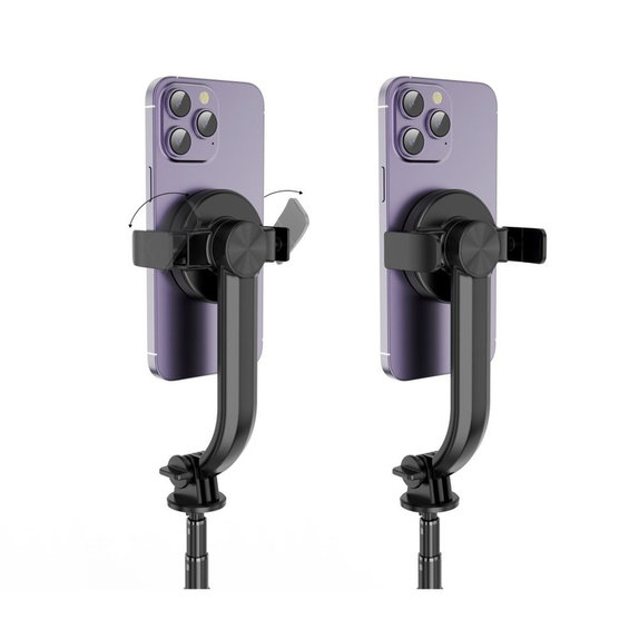 Selfie stick cu trepied L04S MagSafe, neagră, Tech-Protect