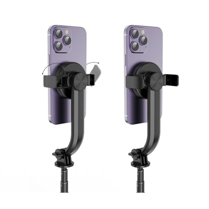 Selfie stick cu trepied L04S MagSafe, neagră, Tech-Protect