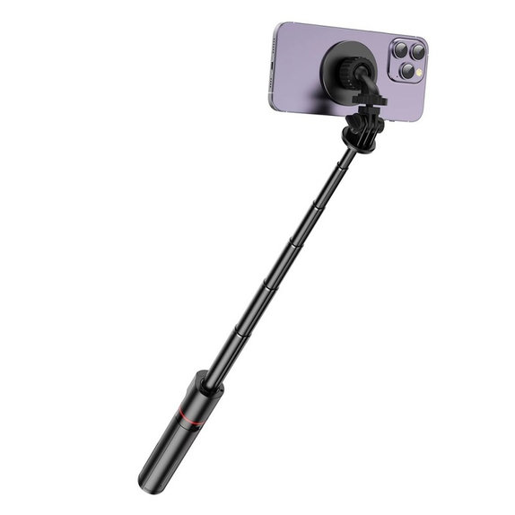 Selfie stick cu trepied L06S MagSafe, neagră, Tech-Protect